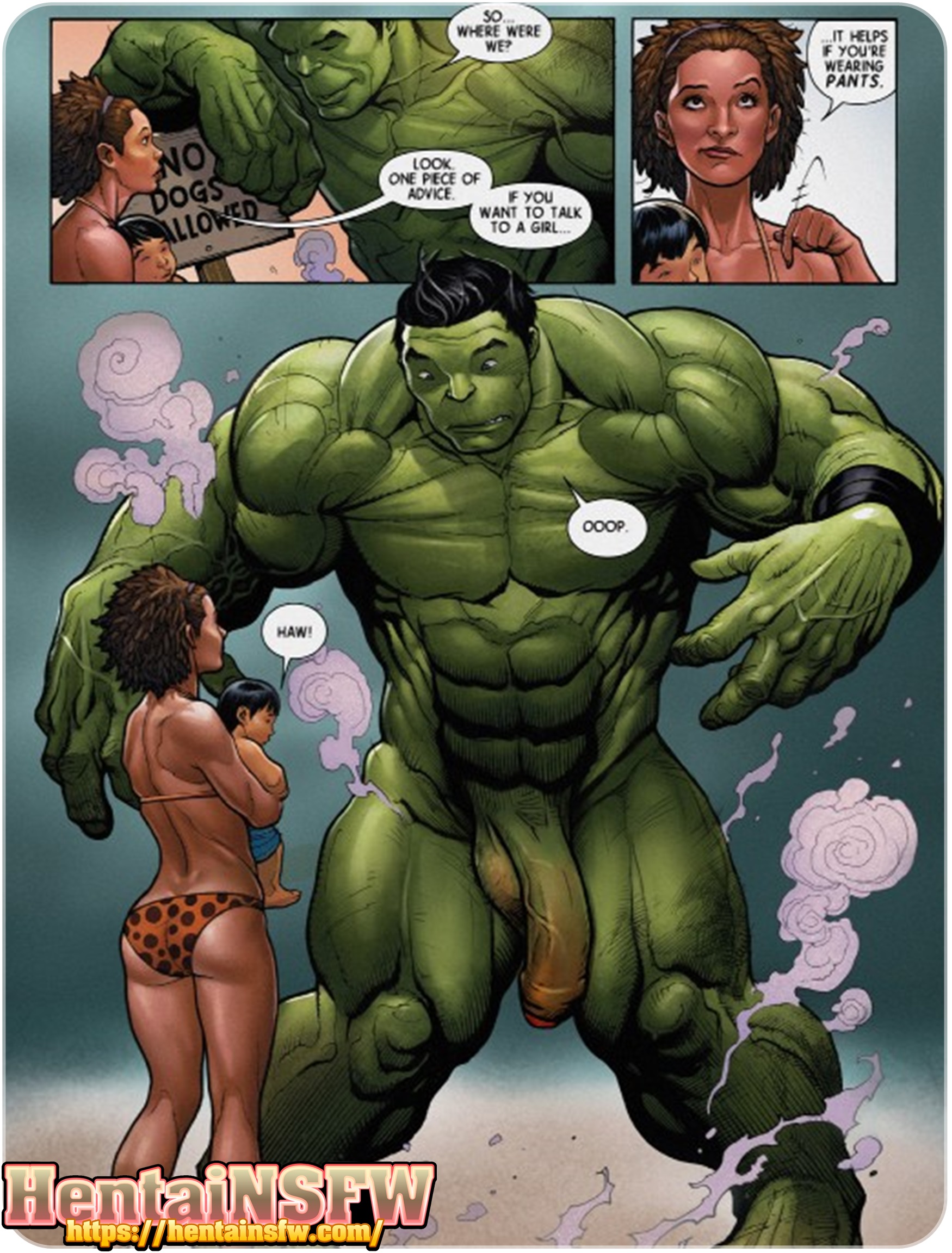 Hulk Cartoon Porn Sex - NSFW uncensored Avengers Infinity War comic cartoon porn art ...